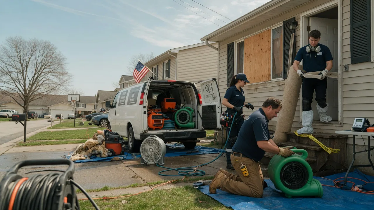 Water Damage Restoration in Parker, SD near me